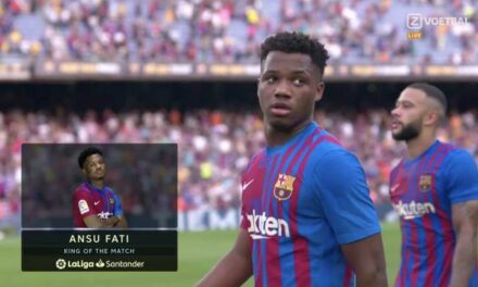 Видео: Барселона се крсти во Ансу Фати. Се врати по 10 месеци и веднаш постигна гол