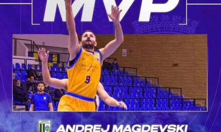 Андреј Магдевски избран за МВП на 2 коло од романската кошаркарска лига