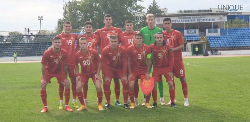 Младата репрезентација на Македонија денес по прва победа против Фарски Острови