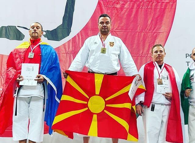 Дејан Недев е европски шампион во карате