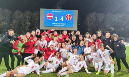 Македонските фудбалерки ја совладаа Летонија во Рига