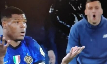 Ова е за затвор! Навивач на Лацио снимен како расистички навредува играч на Интер
