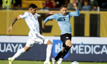 ВИДЕО Аргентина славеше против Уругвај и е на чекор до Мундијалот