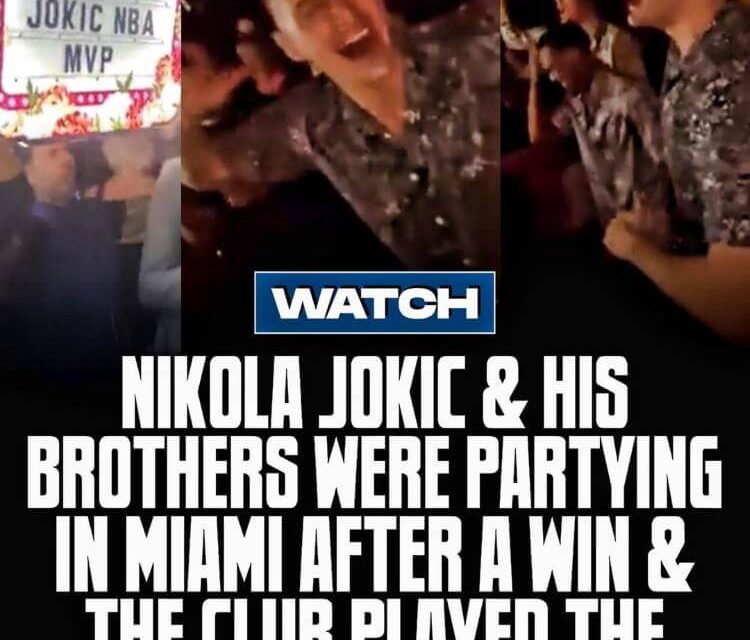 Ечеше српската химна во ноќен клуб во Мајами во чест на Јокиќ
