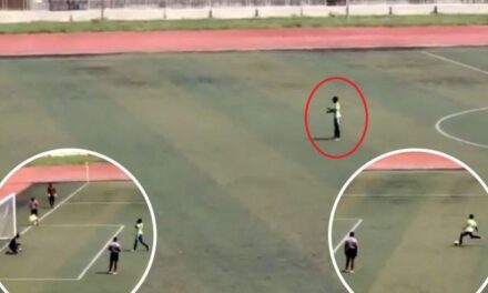 ВИДЕО Најапсурдниот пенал во историјата: „Генијалецот“ истрча 40 метри за да шутира со „брзина на полжавот“