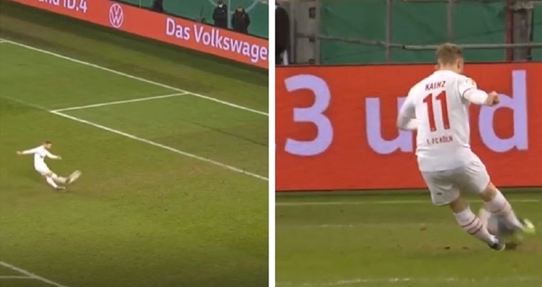 Каков малер во германскиот куп: Тој реализираше пенал, но му беше поништен бидејќи топката ја удри со двете нозе