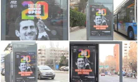 (ВИДЕО) Maдрид преплавен со постери од Ѓоковиќ. Погледнете ги необични сцени од шпанската престолнина