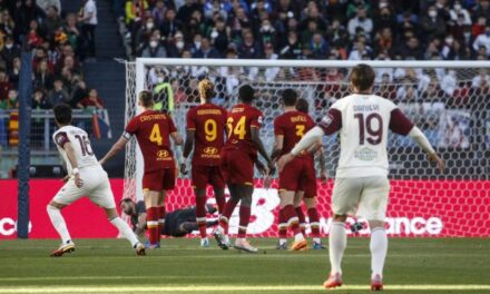 (ВИДЕО) Евроголот на Радовановиќ недоволен за Салернитана – Рома направи пресврт за четири минути
