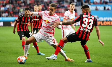 ВИДЕО: Лајпциг победи во дербито со Баер Леверкузен и скокна на трета позиција