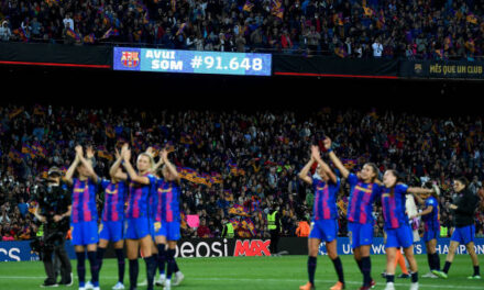 Поставен нов рекорд на гледачи на Ноу Камп. Фудбалерките на Барселона ги поддржаа огромен број фанови