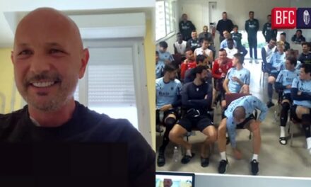 (ВИДЕО)Емотивниот говор на Михајловиќ за фудбалерите од болничка соба