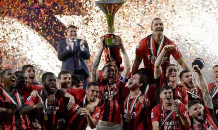 (ФОТО) Манчестер Сити прослави титула пред стотина фанови, Милан пред цел град