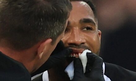 (ВИДЕО) Фудбалер на Њукасл остана без заб на натпреварот со Арсенал