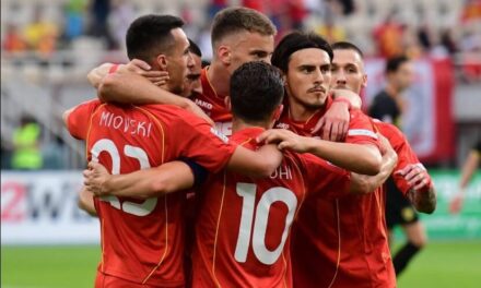 Македонија со перфектно прво полувреме за убедлива победа над Гибралтар
