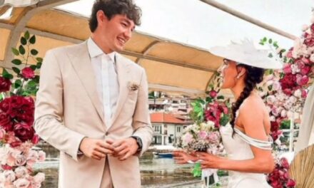 Џеди Осман на сред Охридско езеро стапи во брак со турска актерка