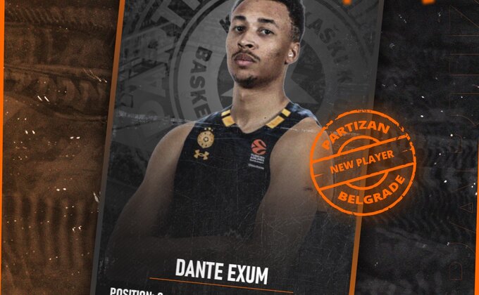 Официјално – Данте Ексум е нов кошаркар на Партизан