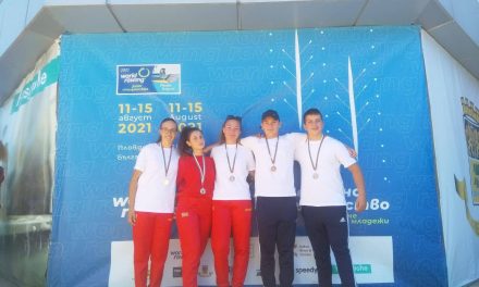 Успешен настап на веслачкиот клуб Црн Дрим – Струга на меѓународната регата во Пловдив