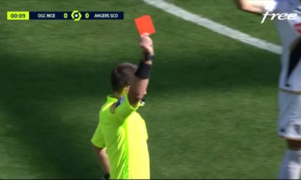 (ВИДЕО) Антирекордер во Лига-1, црвен картон во 9 сек. за екс играч на Барса