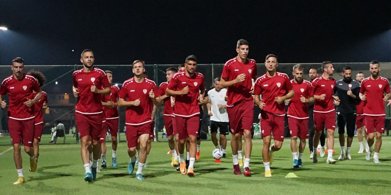 Македонската репрезентација тренираше во Абу Даби