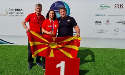 Наковска-Бикова освои златен медал во стрелаштво, на СП во ОАЕ