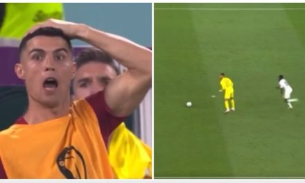 (ВИДЕО) Роналдо не може да поверува, катастрофална грешка на голманот Коста