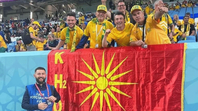 Maкедонското знаме од Кутлеш заблеска на мундијалот во Катар