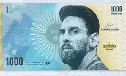 Ликот на Меси на банкнота
