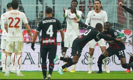 (ВИДЕО) Милан пропушти победа над Рома, а имаше водство од два гола до 87 мин.