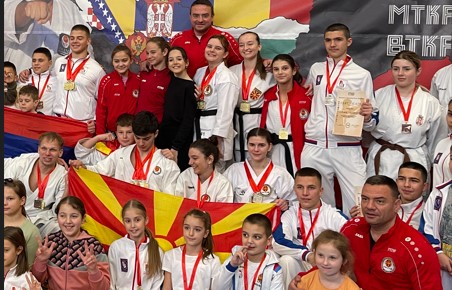 Македонските каратисти освоија 135 медали на балканското првенство