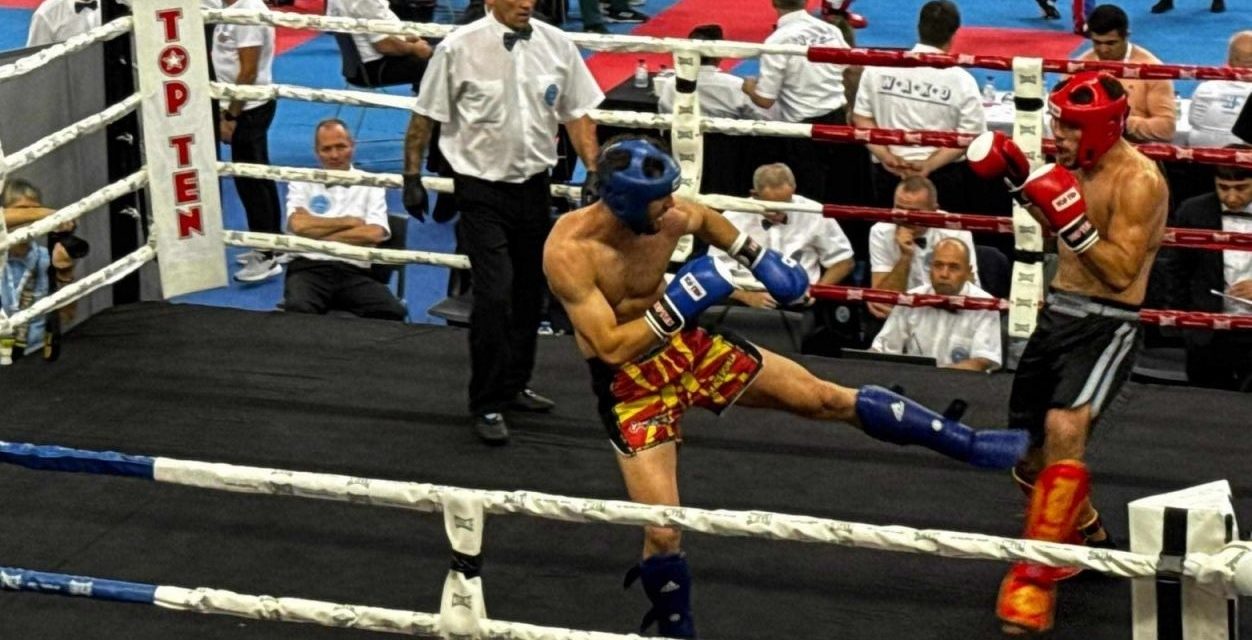 Македонскиот кикбоксер Илиоски е нов светски шампион!