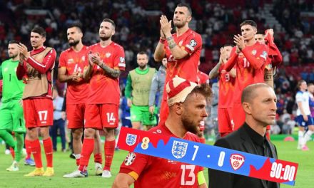 (ВИДЕО) Дебакл во 2023 г.- Македонија катастрофално загуби со 7-0 на Вембли од Англија