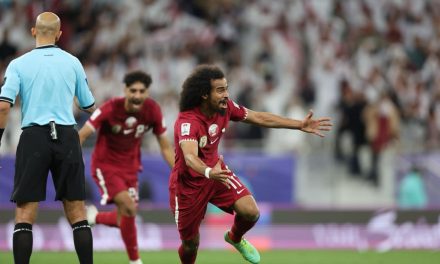 Катар славеше против Иран, и ќе игра финале со Јордан во Азискиопт куп