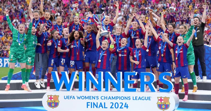 (ВИДЕО) Фудбалерките на Барселона со победа над Лион ја освоија титулата во ЛШ