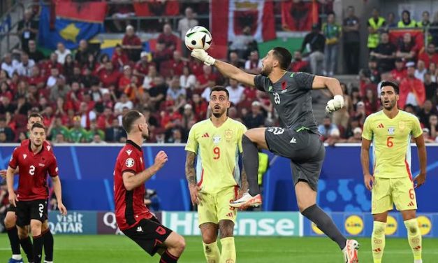 (ВИДЕО) Шпанија со голот на Торес ја победи Албанија, и со три победи оди во осминафинале на ЕП