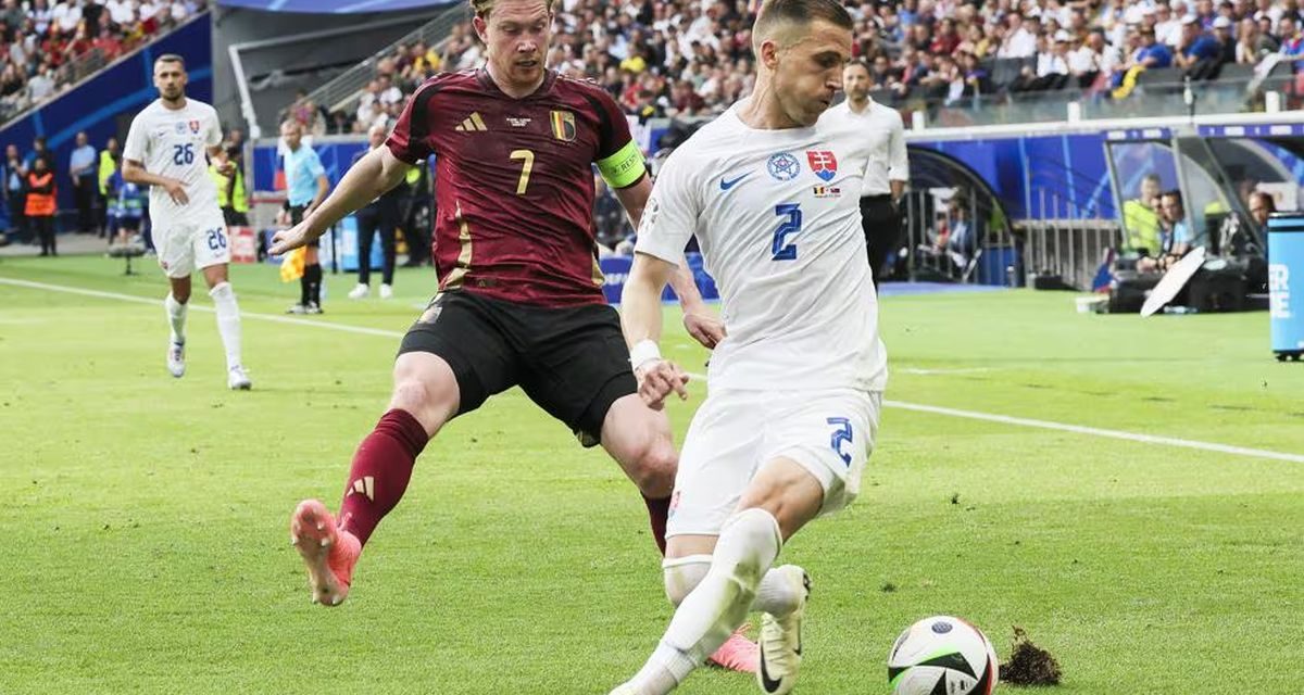 (ВИДЕО) Словачка и приреди шок на Белгија, ВАР поништи два гола на Лукаку